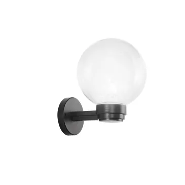 APPLIQUE POLLY TRASPARENTE 1XE27 IP44 20X24CM